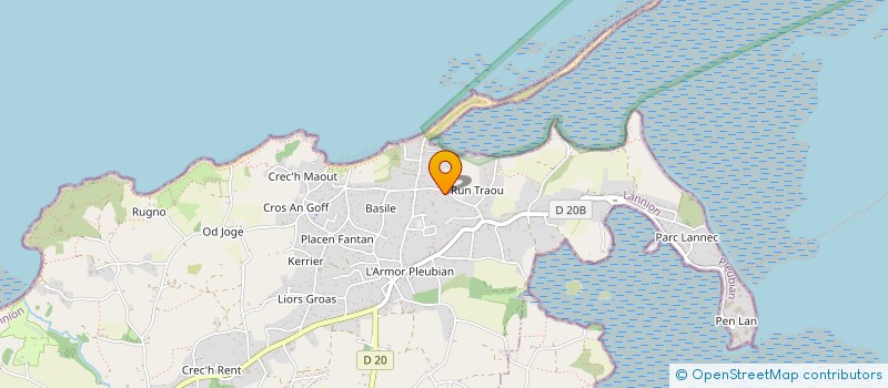 localisation de l'entreprise POUL POUT  PLEUBIAN