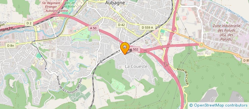 localisation de l'entreprise POULAILLER DE GADAGNE à AUBAGNE