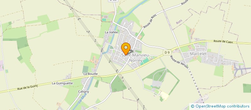 localisation de l'entreprise POULAIN  SAINT-MANVIEU-NORREY