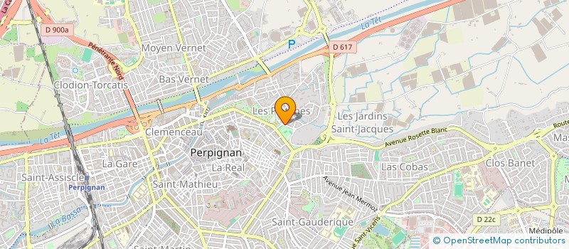 localisation de l'entreprise POULAIN & CO à PERPIGNAN