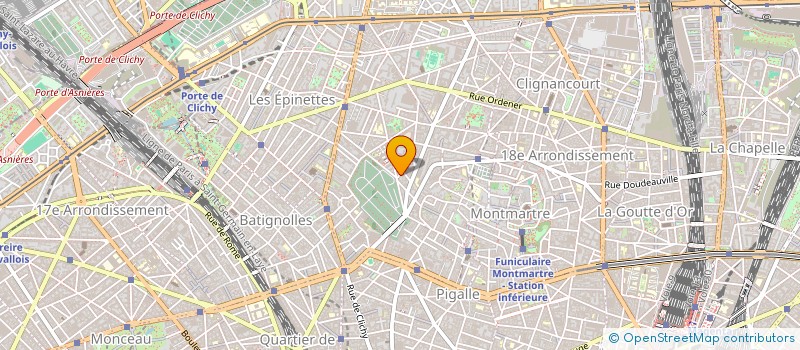 localisation de l'entreprise POULAIN CONSEIL ET MANAGEMENT  PARIS