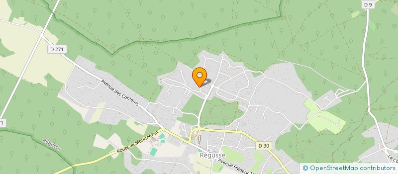 localisation de l'entreprise POULAIN FAMILY à REGUSSE