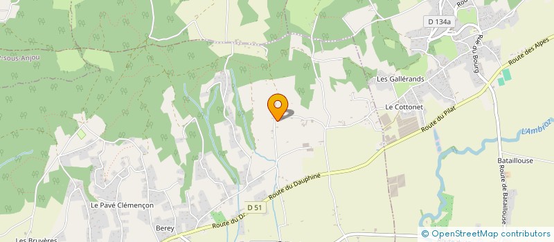 localisation de l'entreprise POULAIN FENETRE  SONNAY