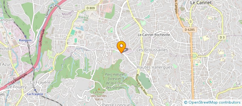 localisation de l'entreprise POULAIN INVESTISSEMENT à CANNES