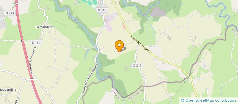 localisation de l'entreprise POULAIN-MORAUX MULTISERVICES  SAINT-JAMES