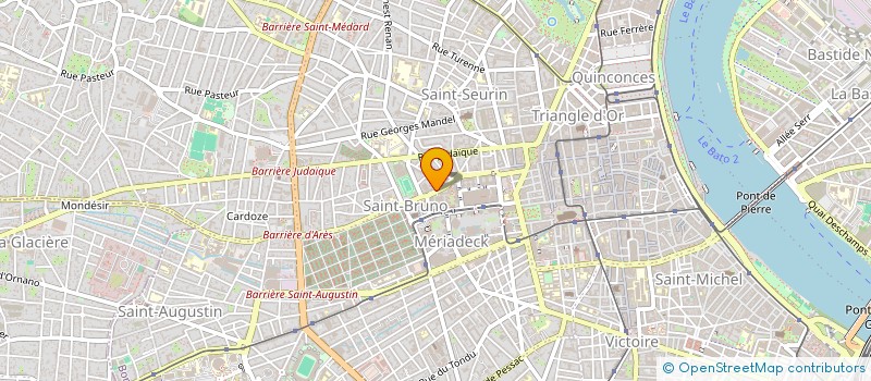 localisation de l'entreprise POULE ET POULETS  BORDEAUX