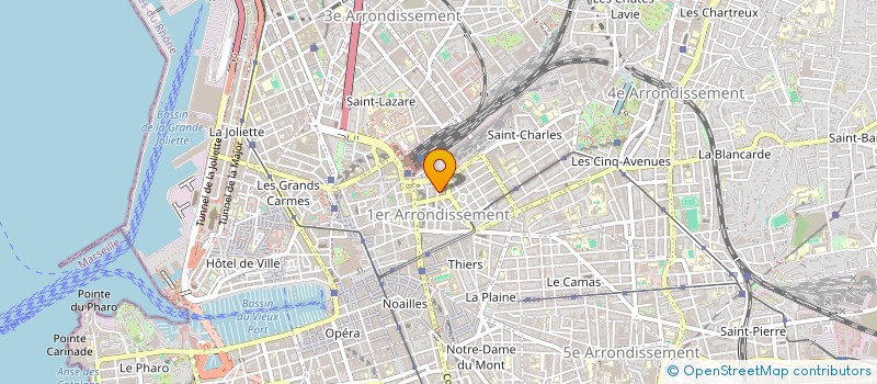 localisation de l'entreprise POULE RENARD ET COMPAGNIE à MARSEILLE