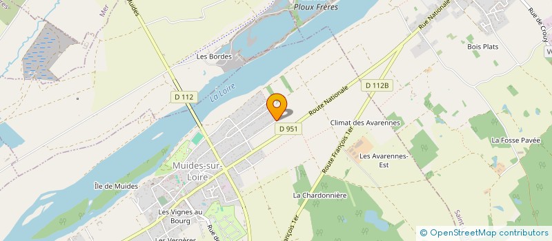 localisation de l'entreprise POULEBEER  MUIDES-SUR-LOIRE