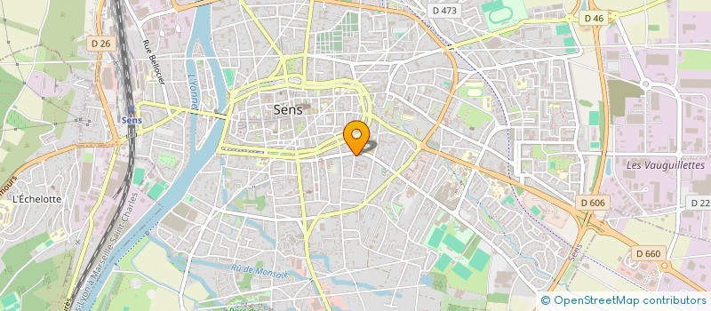 localisation de l'entreprise POULES DE SERBOIS à SUBLIGNY