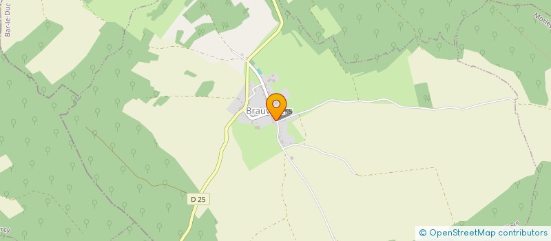 localisation de l'entreprise POULET à BRAUVILLIERS