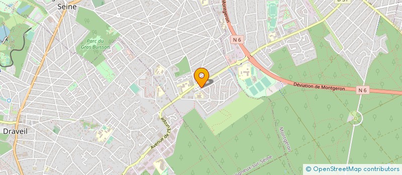 localisation de l'entreprise POULET O'PIRI PIRI à VIGNEUX-SUR-SEINE