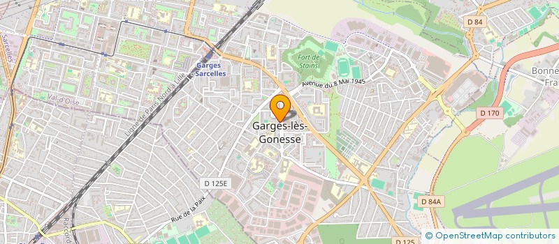 localisation de l'entreprise POULETOS GARGES  GARGES-LES-GONESSE