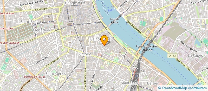 localisation de l'entreprise POULETTES  BORDEAUX