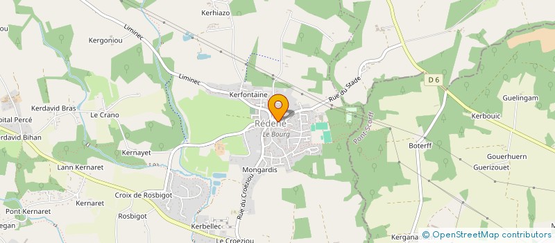 localisation de l'entreprise POULICHET GILBERT ET CELINE  REDENE