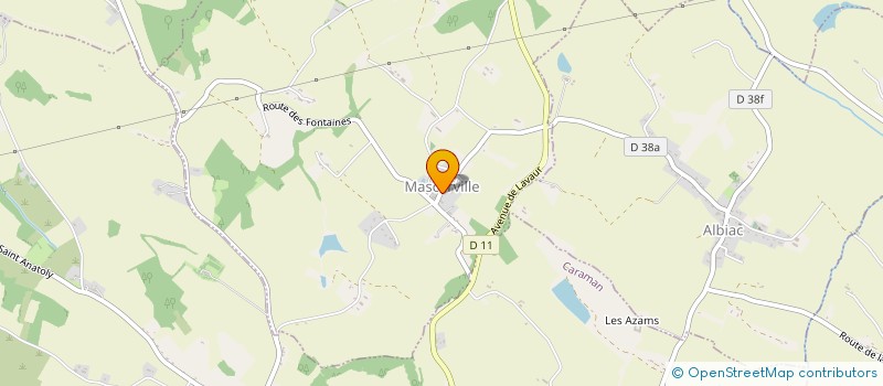 localisation de l'entreprise POULIE ET COMPAGNIE  MASCARVILLE