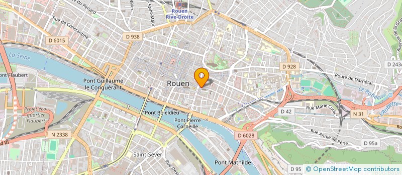 localisation de l'entreprise POULINGUE ET FILS à ROUEN