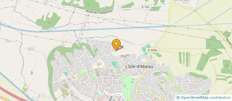 localisation de l'entreprise POULIQUEN  L'ISLE-D'ABEAU