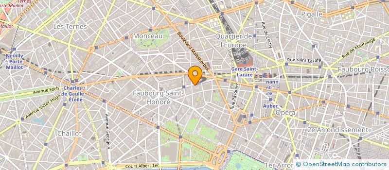 localisation de l'entreprise POULMAIRE GESTION FIDUCIAIRE  PARIS