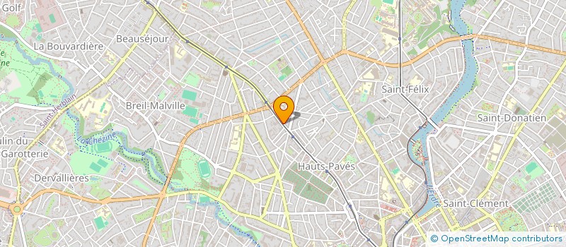localisation de l'entreprise POULNA  NANTES