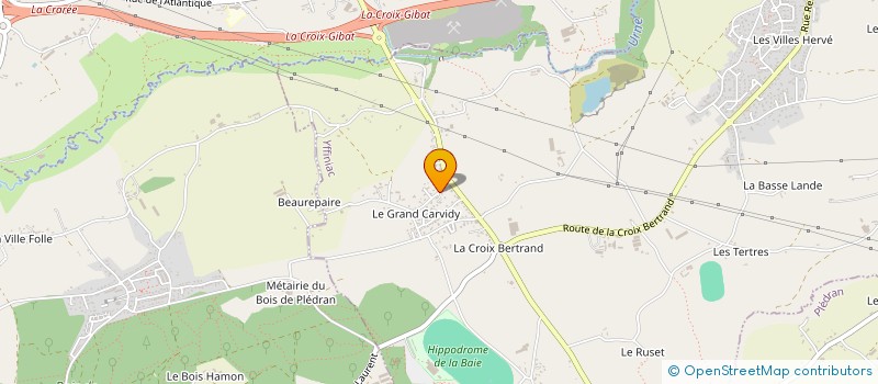 localisation de l'entreprise POULNAIS JCHASM  YFFINIAC