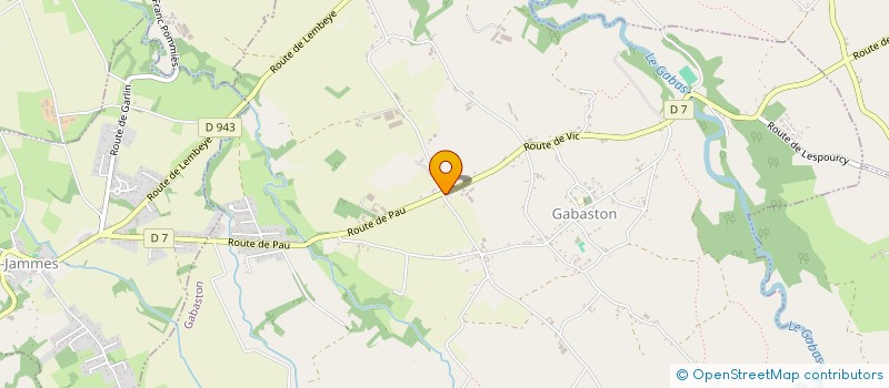 localisation de l'entreprise POULOT  GABASTON