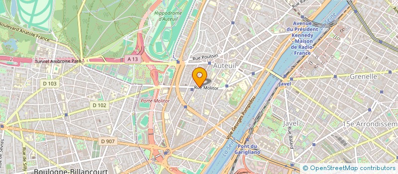 localisation de l'entreprise POULOT  PARIS