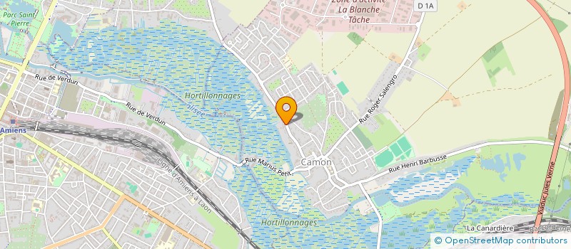 localisation de l'entreprise POULOU  CAMON