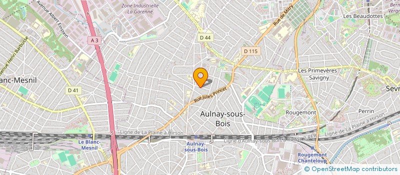 localisation de l'entreprise POULOU LECHA à AULNAY-SOUS-BOIS