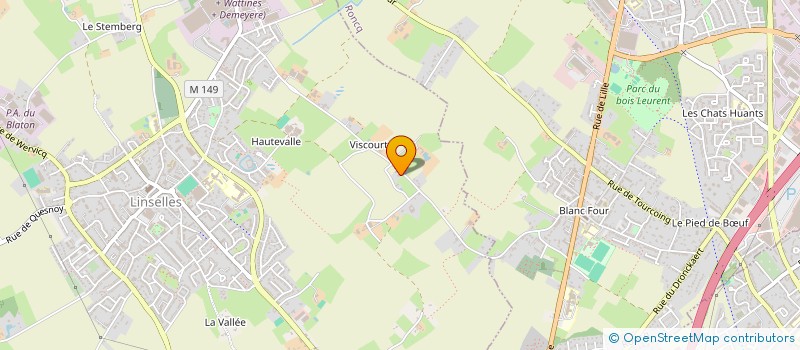 localisation de l'entreprise POULP à LINSELLES