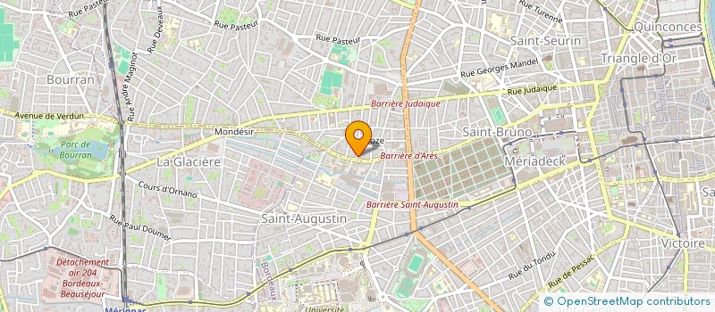 localisation de l'entreprise POULPEMEDIA  BORDEAUX