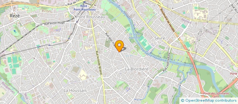 localisation de l'entreprise POULPES... à REZE