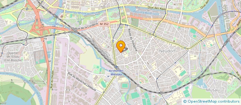 localisation de l'entreprise POULPUX  STRASBOURG