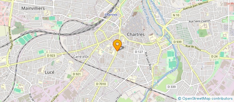 localisation de l'entreprise POUMBA à CHARTRES