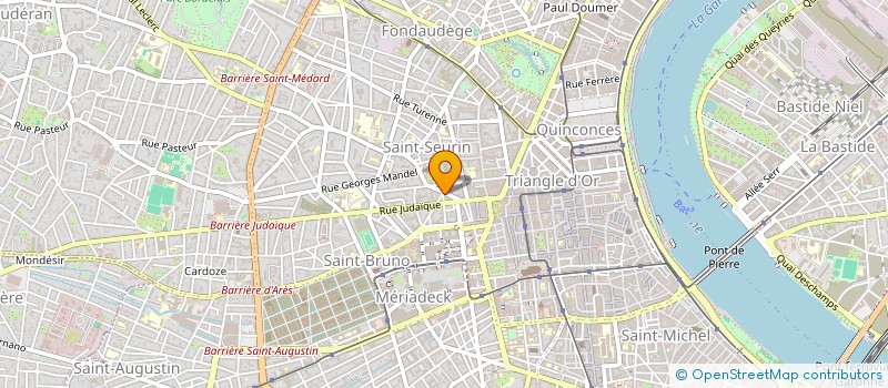 localisation de l'entreprise POUMEY-LUCAS  BORDEAUX