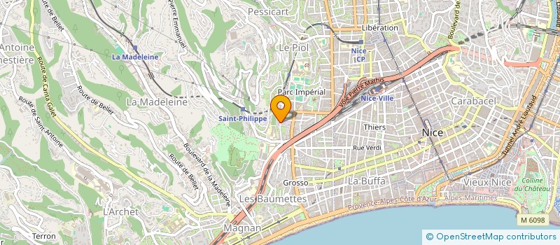 localisation de l'entreprise POUNE à NICE