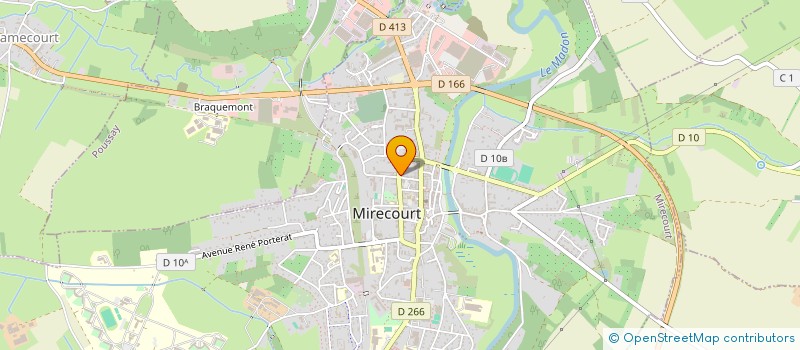 localisation de l'entreprise POUNEMIL à MIRECOURT