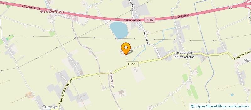 localisation de l'entreprise POUP AND GO  OFFEKERQUE