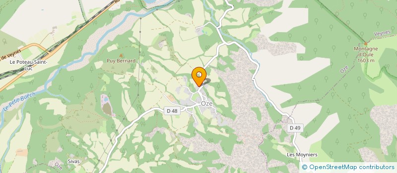 localisation de l'entreprise POUPALI  OZE