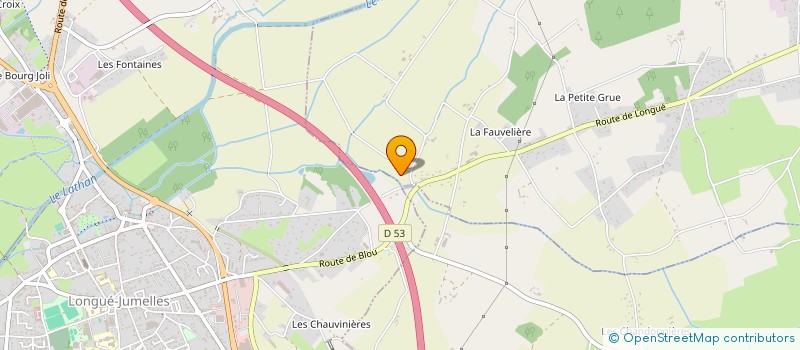 localisation de l'entreprise POUPARD COSTA à LONGUE-JUMELLES