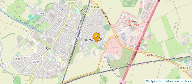 localisation de l'entreprise POUPI  SECLIN