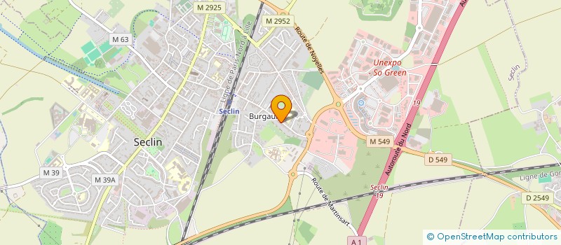 localisation de l'entreprise POUPIMMOBILIER  SECLIN