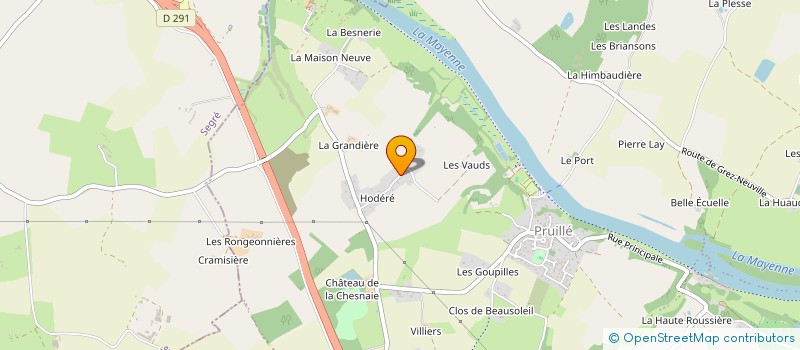 localisation de l'entreprise POUPIN'S TROPHY à LONGUENEE-EN-ANJOU