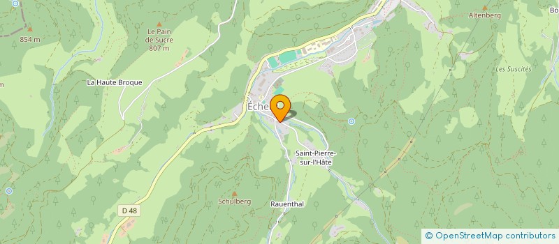 localisation de l'entreprise POUPIPOU  SAINTE-MARIE-AUX-MINES