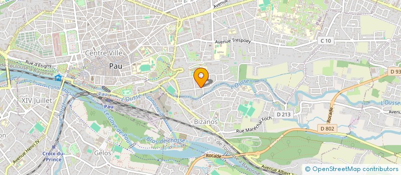 localisation de l'entreprise POUPIZ à PAU