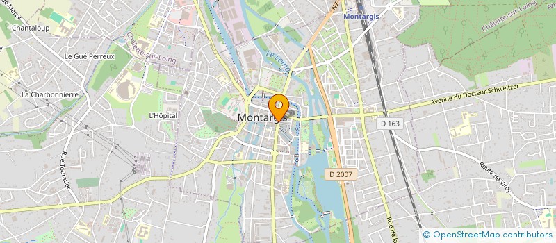 localisation de l'entreprise POUPON D'OR à MONTARGIS