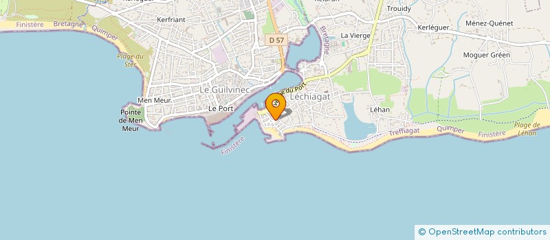 localisation de l'entreprise POUPON JEAN-MICHEL ET MONIQUE  TREFFIAGAT