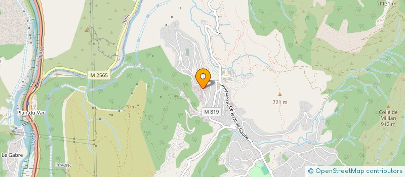 localisation de l'entreprise POUPOS  LEVENS