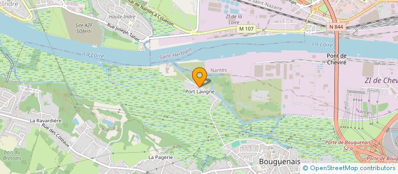 localisation de l'entreprise POUPOULE à BOUGUENAIS