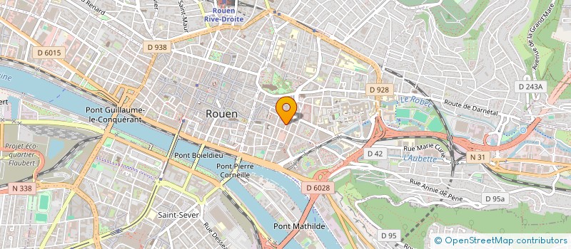 localisation de l'entreprise POUPOUNE à ROUEN