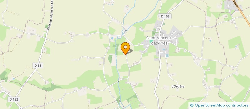 localisation de l'entreprise POUPRY  VEZOT